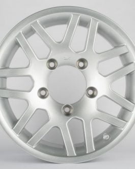 Alloy Wheel 5.5J x 15″ – ‘Jakarta’ – Silver Finish
