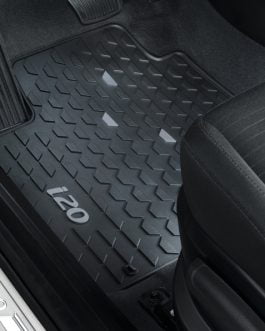 Floor mats, all weather with grey accent, RHD